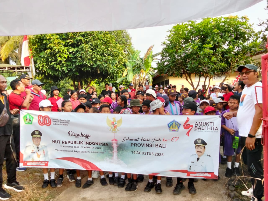 Kegiatan menyambut hari ulang tahun kemerdekaan RI yang ke 80 Tahun 2025